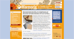 Desktop Screenshot of marmorix.de